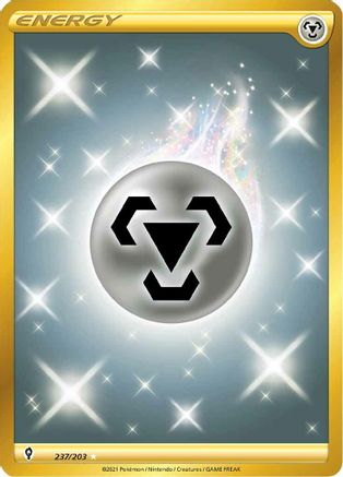 Metal Energy (Secret) (237/203) Holofoil [SWSH: Evolving Skies] Pokemon Single Pokémon