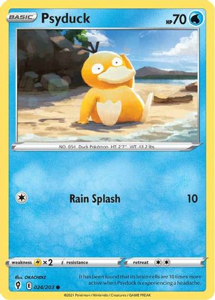 Psyduck (24/203) [SWSH: Evolving Skies] Pokemon Single Pokémon