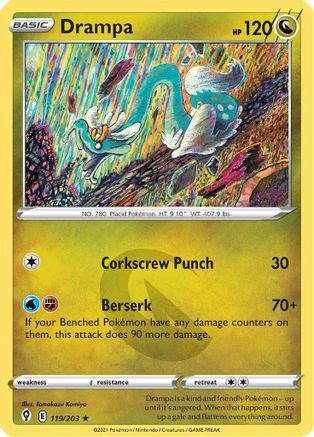 Drampa (119/203) [SWSH: Evolving Skies] Pokemon Single Pokémon