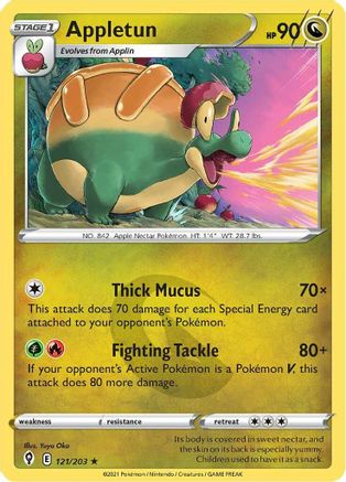 Appletun (121/203) [SWSH: Evolving Skies] Pokemon Single Pokémon