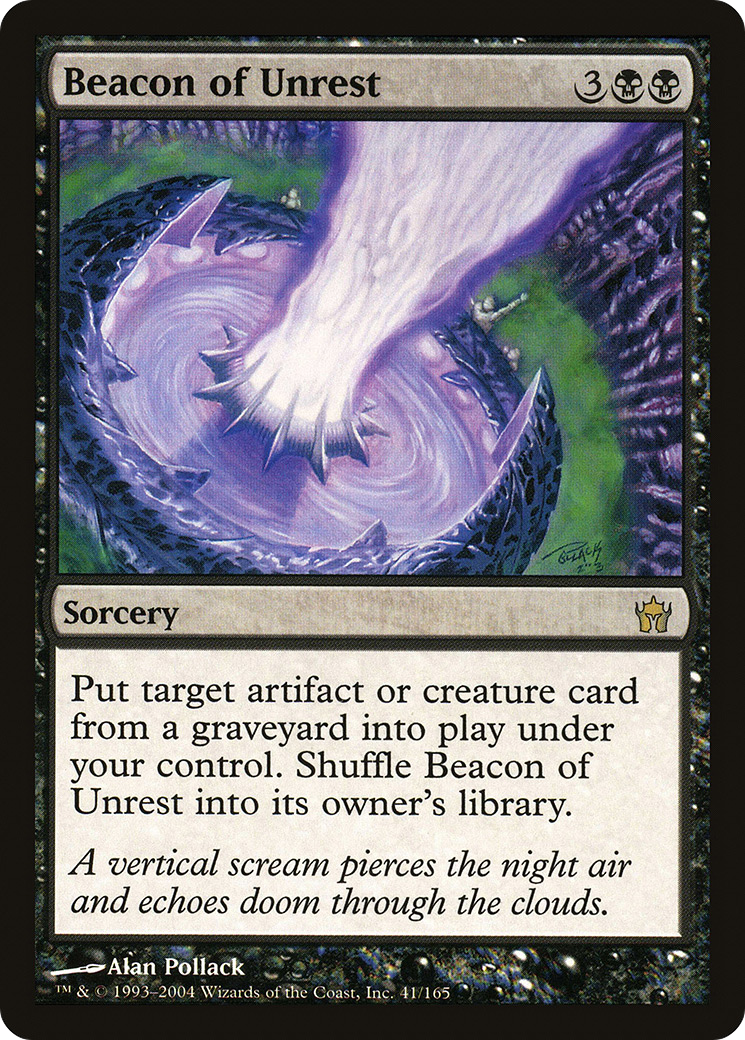 Beacon of Unrest (5DN-041) [Fifth Dawn] MTG Single Wizards of the Coast