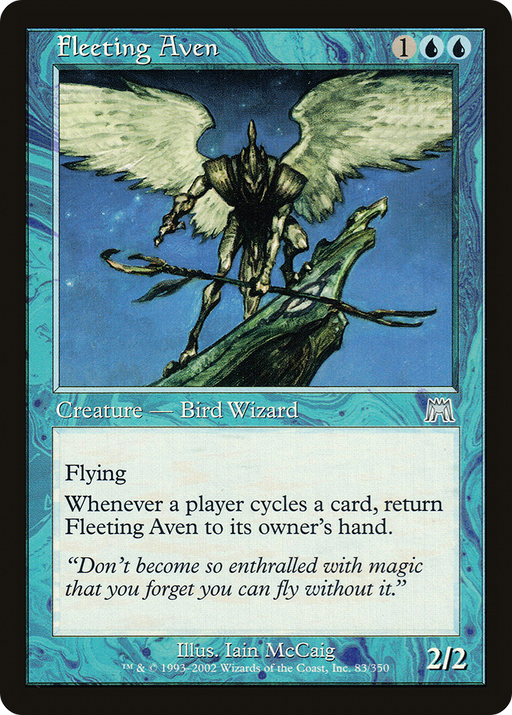 Fleeting Aven (ONS-083) [Onslaught] MTG Single Wizards of the Coast