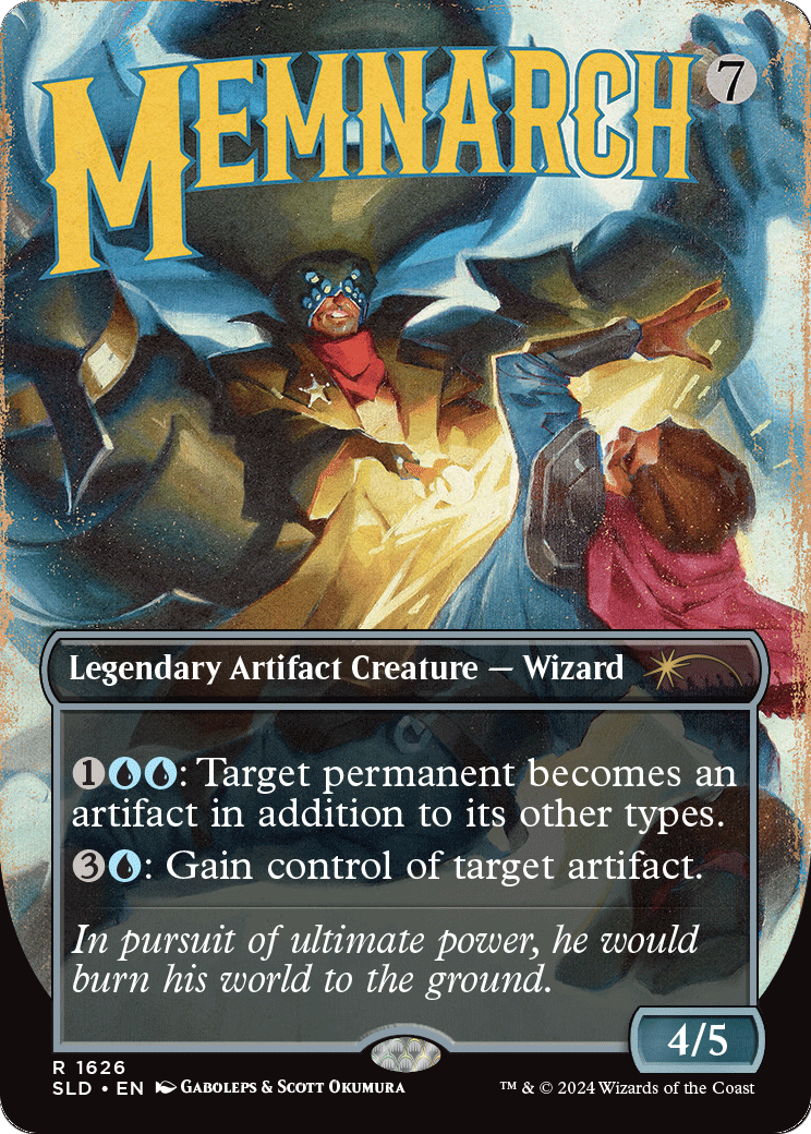 Memnarch (SLD-1626) [Secret Lair] Drop (Borderless) Foil MTG Single Wizards of the Coast