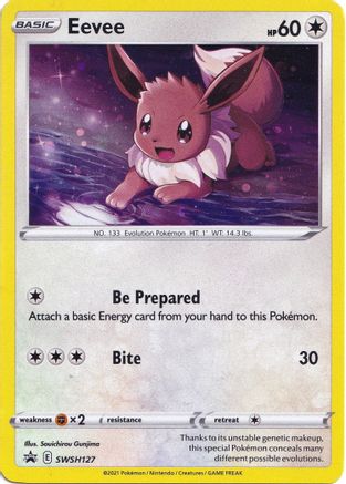 Eevee - SWSH127 (SWSH127/307) Holofoil [Promos: SWSH Promo Cards] Pokemon Single Pokémon