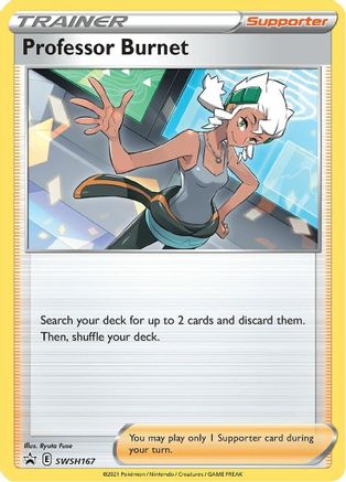 Professor Burnet - SWSH167 (SWSH167/307) [Promos: SWSH Promo Cards] Pokemon Single Pokémon