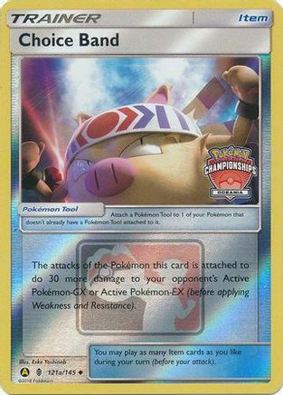 Choice Band - 121a/145 (Oceania Championships) () Reverse Holofoil [Promos: League & Championship Cards] Pokemon Single Pokémon