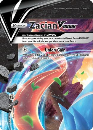 Zacian V-UNION - SWSH163 (/307) Holofoil [Promos: SWSH Promo Cards] Pokemon Single Pokémon