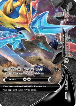 Zacian V-UNION - SWSH166 (/307) Holofoil [Promos: SWSH Promo Cards] Pokemon Single Pokémon