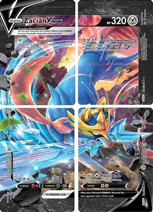 Zacian V-UNION [Set of 4] () Holofoil [Promos: SWSH Promo Cards] Pokemon Single Pokémon