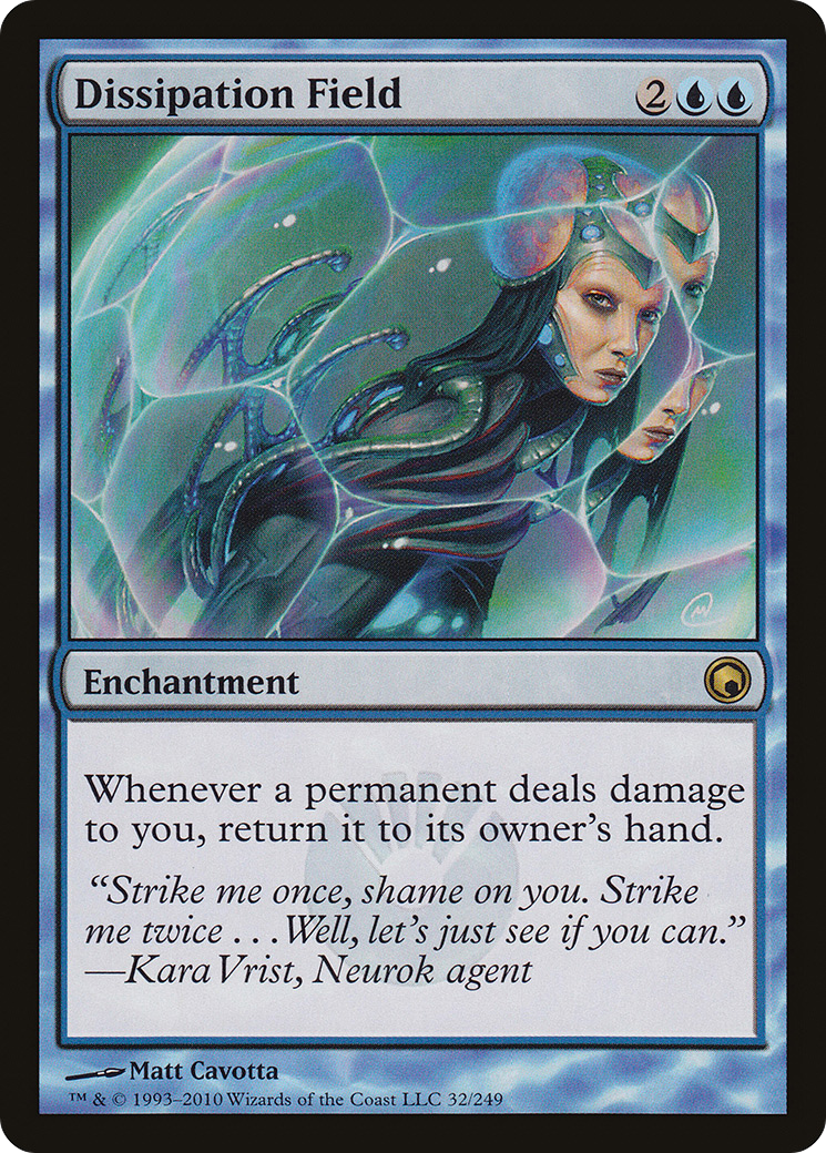 Dissipation Field (SOM-032) [Scars of Mirrodin] Foil MTG Single Wizards of the Coast