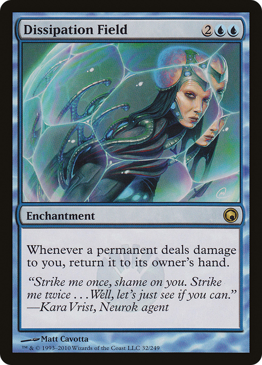 Dissipation Field (SOM-032) [Scars of Mirrodin] Foil MTG Single Wizards of the Coast