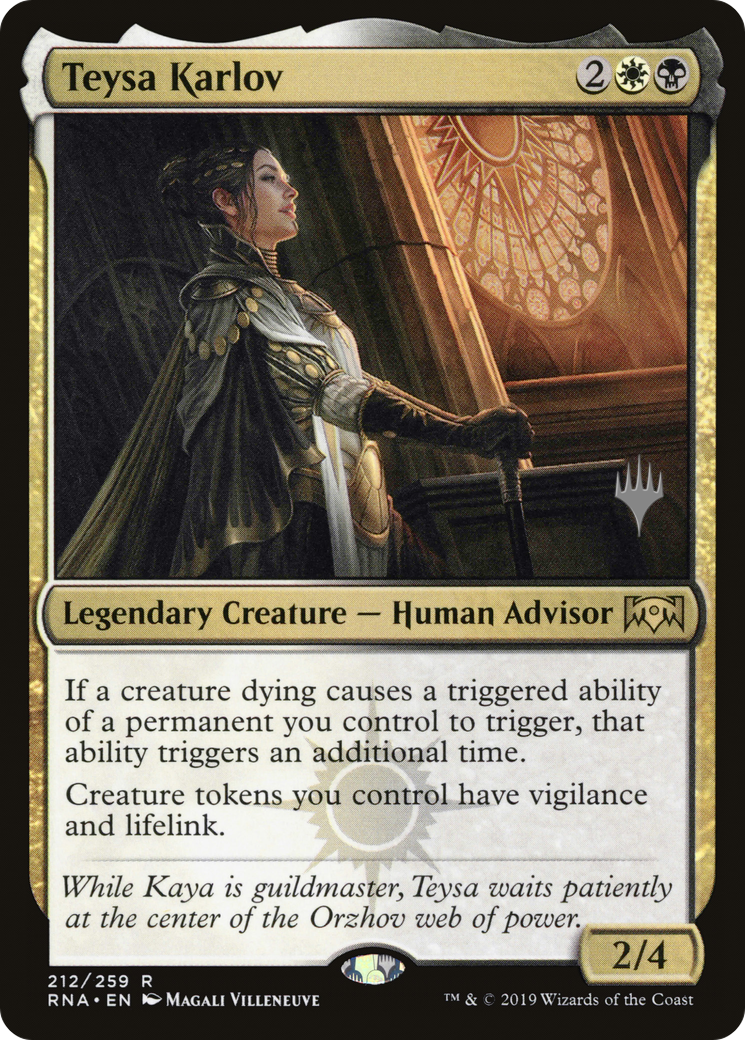 Teysa Karlov (PPELD-212) [Ravnica Allegiance Promos] Foil MTG Single Wizards of the Coast