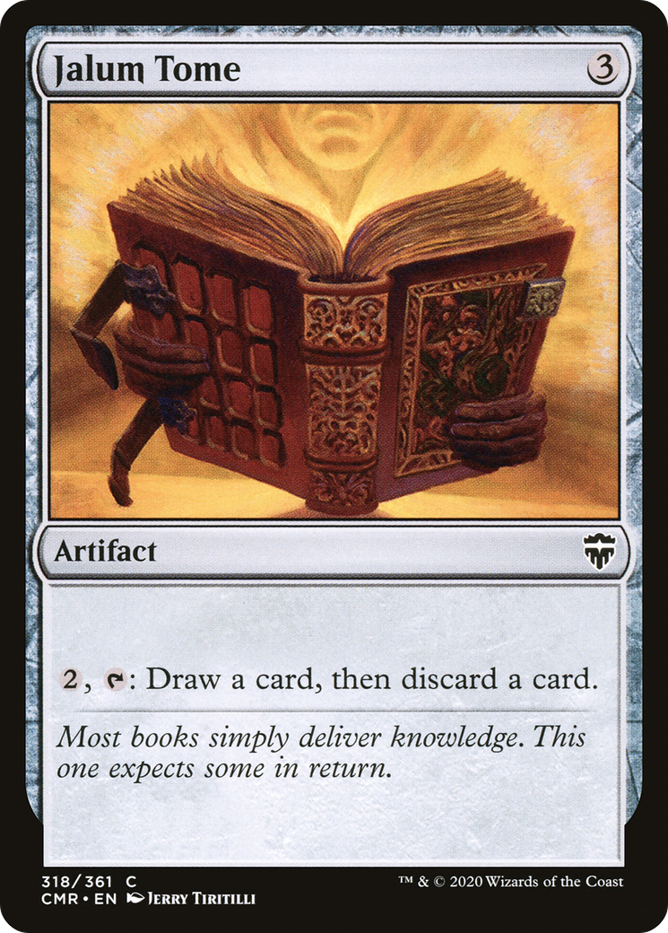 Jalum Tome (CMR-318) [Commander Legends] MTG Single Wizards of the Coast