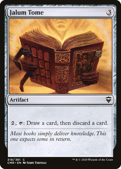 Jalum Tome (CMR-318) [Commander Legends] MTG Single Wizards of the Coast