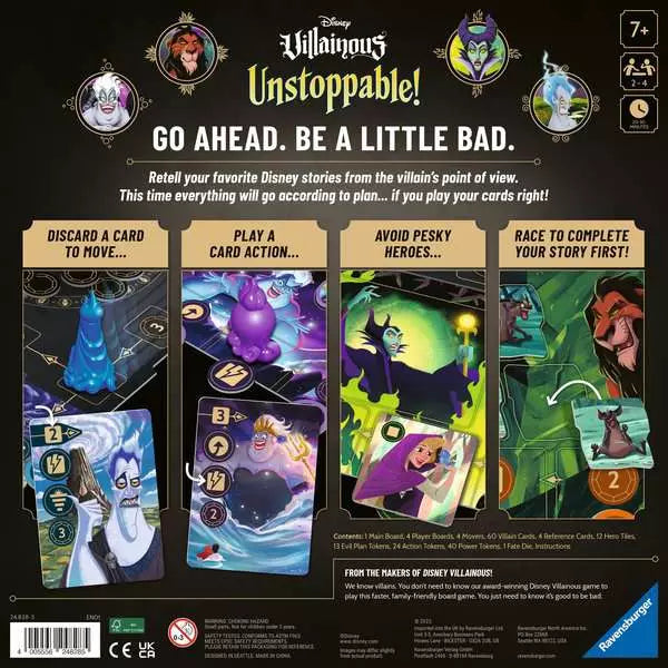 Disney Villainous: Unstoppable! Board Games Ravensburger