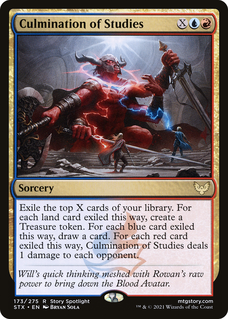 Culmination of Studies (STX-173) [Strixhaven: School of Mages] MTG Single Wizards of the Coast