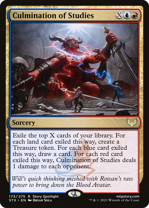 Culmination of Studies (STX-173) [Strixhaven: School of Mages] Foil MTG Single Wizards of the Coast