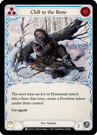 Chill to the Bone (Blue) [U-ELE165] Unlimited Normal Flesh And Blood Single Flesh And Blood   