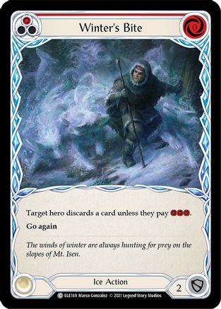 Winter's Bite (Red) [U-ELE169] Unlimited Normal Flesh And Blood Single Flesh And Blood   