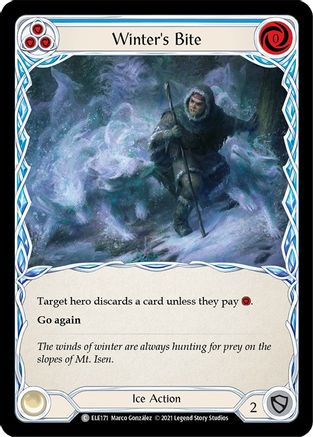 Winter's Bite (Blue) [U-ELE171] Unlimited Normal Flesh And Blood Single Flesh And Blood   