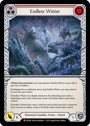 Endless Winter [U-ELE004] Unlimited Normal Flesh And Blood Single Flesh And Blood   