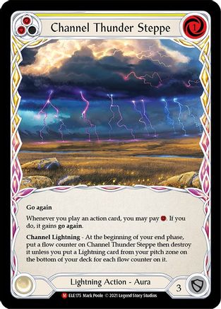 Channel Thunder Steppe [ELE175] (Tales of Aria)  1st Edition Normal Flesh And Blood Single Flesh And Blood   