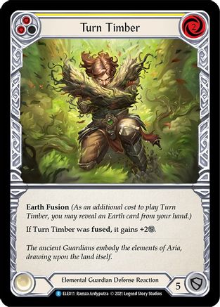 Turn Timber (Yellow) [U-ELE011] Unlimited Normal Flesh And Blood Single Flesh And Blood   