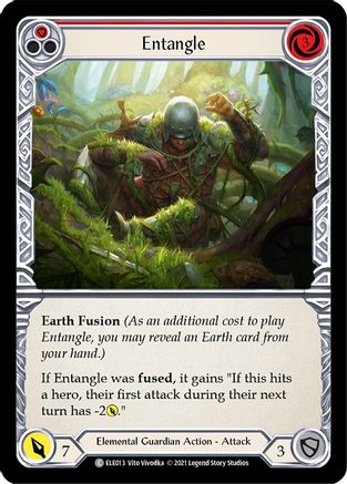Entangle (Red) [ELE013] (Tales of Aria)  1st Edition Rainbow Foil Flesh And Blood Single Flesh And Blood   