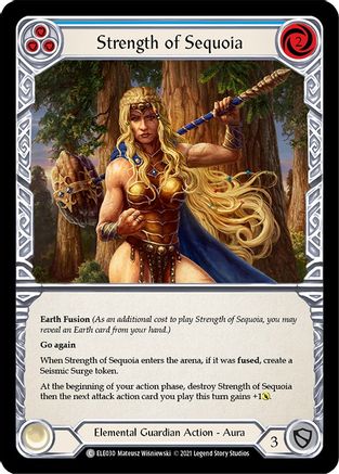 Strength of Sequoia (Blue) [U-ELE030] Unlimited Normal Flesh And Blood Single Flesh And Blood   