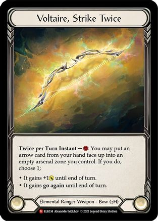 Voltaire, Strike Twice [U-ELE034] Unlimited Normal Flesh And Blood Single Flesh And Blood   