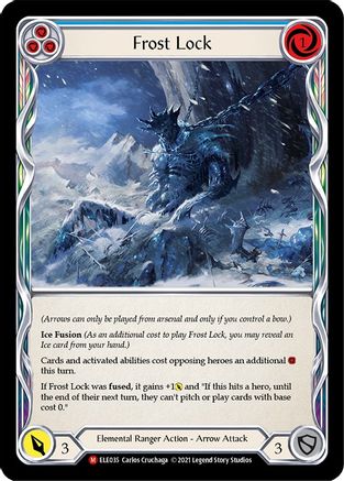 Frost Lock [U-ELE035] Unlimited Normal Flesh And Blood Single Flesh And Blood   