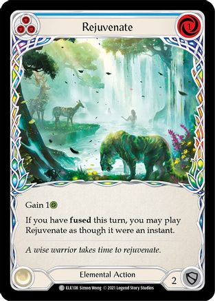 Rejuvenate (Blue) [U-ELE108] Unlimited Normal Flesh And Blood Single Flesh And Blood   