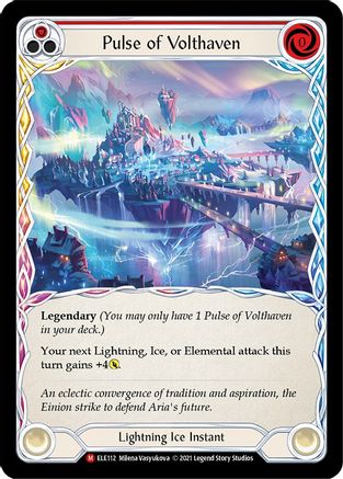 Pulse of Volthaven [U-ELE112] Unlimited Normal Flesh And Blood Single Flesh And Blood   