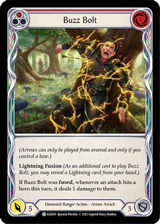 Buzz Bolt (Red) [U-ELE047] Unlimited Normal Flesh And Blood Single Flesh And Blood   