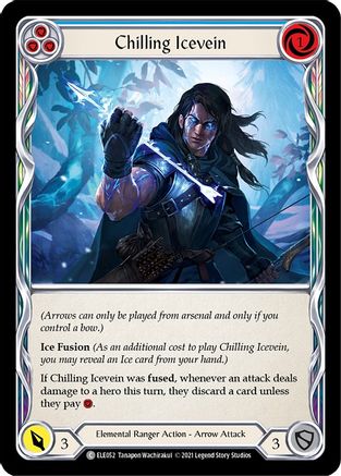 Chilling Icevein (Blue) [U-ELE052] Unlimited Normal Flesh And Blood Single Flesh And Blood   