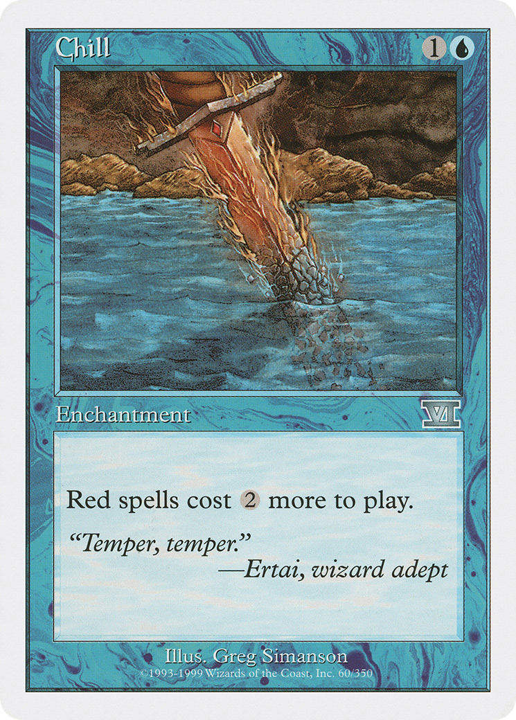 Chill (6ED-060) [Classic Sixth Edition] MTG Single Wizards of the Coast