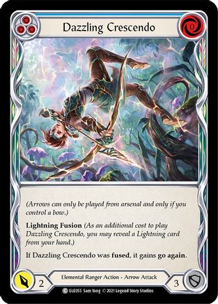 Dazzling Crescendo (Blue) [U-ELE055] Unlimited Normal Flesh And Blood Single Flesh And Blood   