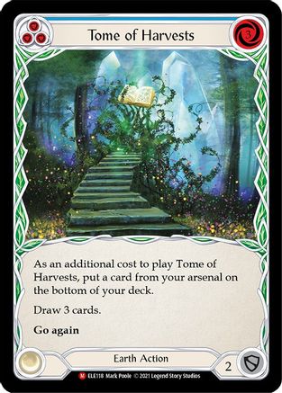 Tome of Harvests [ELE118] (Tales of Aria)  1st Edition Normal Flesh And Blood Single Flesh And Blood   