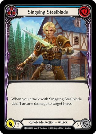 Singeing Steelblade (Blue) [U-ELE232] Unlimited Normal Flesh And Blood Single Flesh And Blood   