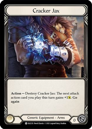 Cracker Jax [U-ELE235] Unlimited Rainbow Foil Flesh And Blood Single Flesh And Blood   
