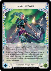 Lexi, Livewire // Lexi [ELE031 // ELE032] (Tales of Aria) Flesh And Blood Single Flesh And Blood   