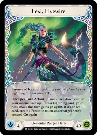 Lexi, Livewire // Lexi [ELE031 // ELE032] (Tales of Aria) Flesh And Blood Single Flesh And Blood   