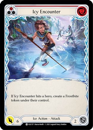 Icy Encounter (Red) [U-ELE157] Unlimited Normal Flesh And Blood Single Flesh And Blood   