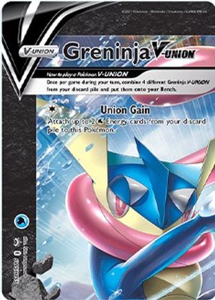 Greninja V-UNION - SWSH155 (/307) Holofoil [Promos: SWSH Promo Cards] Pokemon Single Pokémon