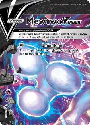 Mewtwo V-UNION - SWSH159 (/307) Holofoil [Promos: SWSH Promo Cards] Pokemon Single Pokémon