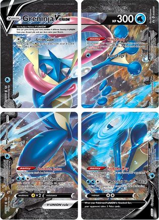 Greninja V-UNION [Set of 4] () Holofoil [Promos: SWSH Promo Cards] Pokemon Single Pokémon