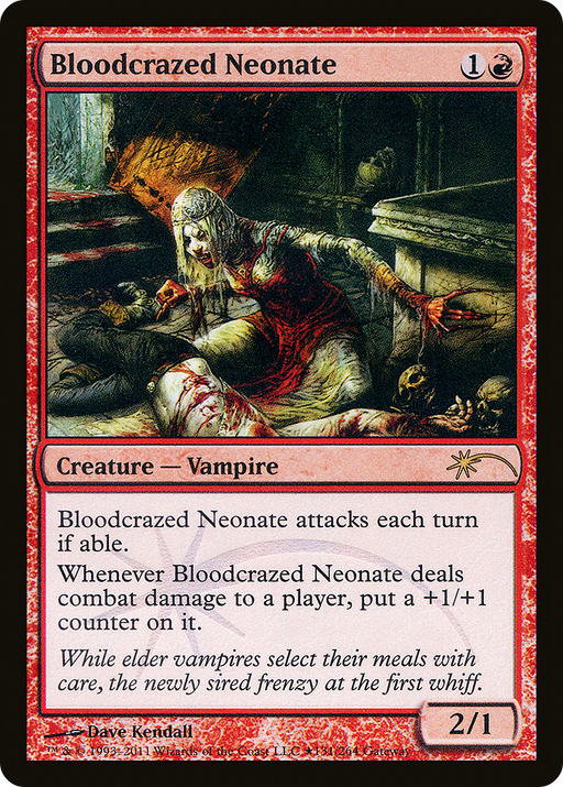 Bloodcrazed Neonate (WPN-083) [Misc] Wizards Play Network 2011 Foil MTG Single Wizards of the Coast