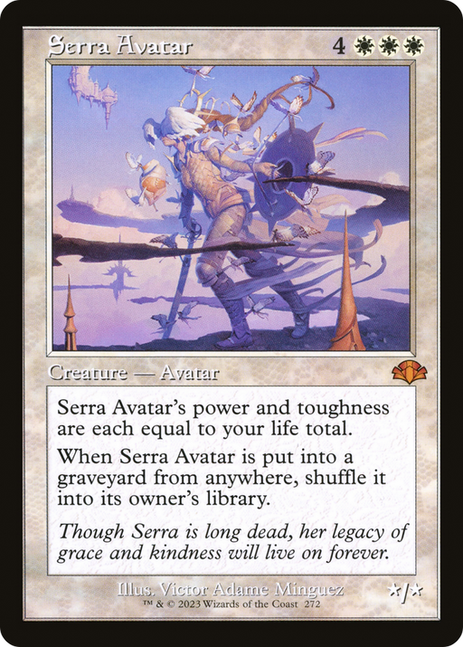 Serra Avatar (DMR-272) [Dominaria Remastered] MTG Single Wizards of the Coast