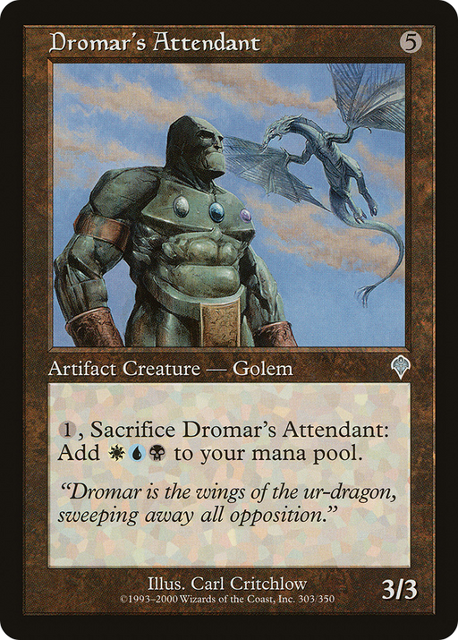 Dromar's Attendant (INV-303) [Invasion] MTG Single Wizards of the Coast