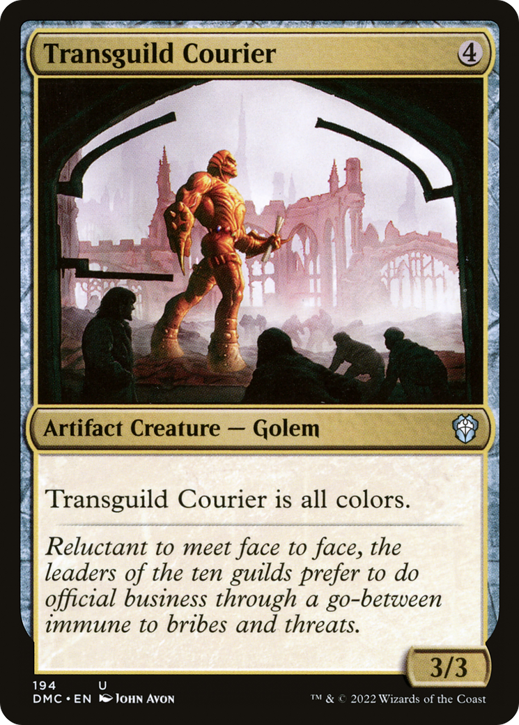 Transguild Courier (DMC-194) [Dominaria United Commander] MTG Single Wizards of the Coast